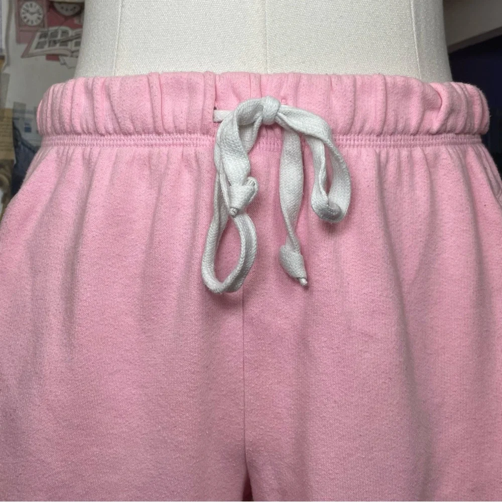Victoria’s Secret PINK Pink Fleece Drawstring Shorts - Picture 2 of 7
